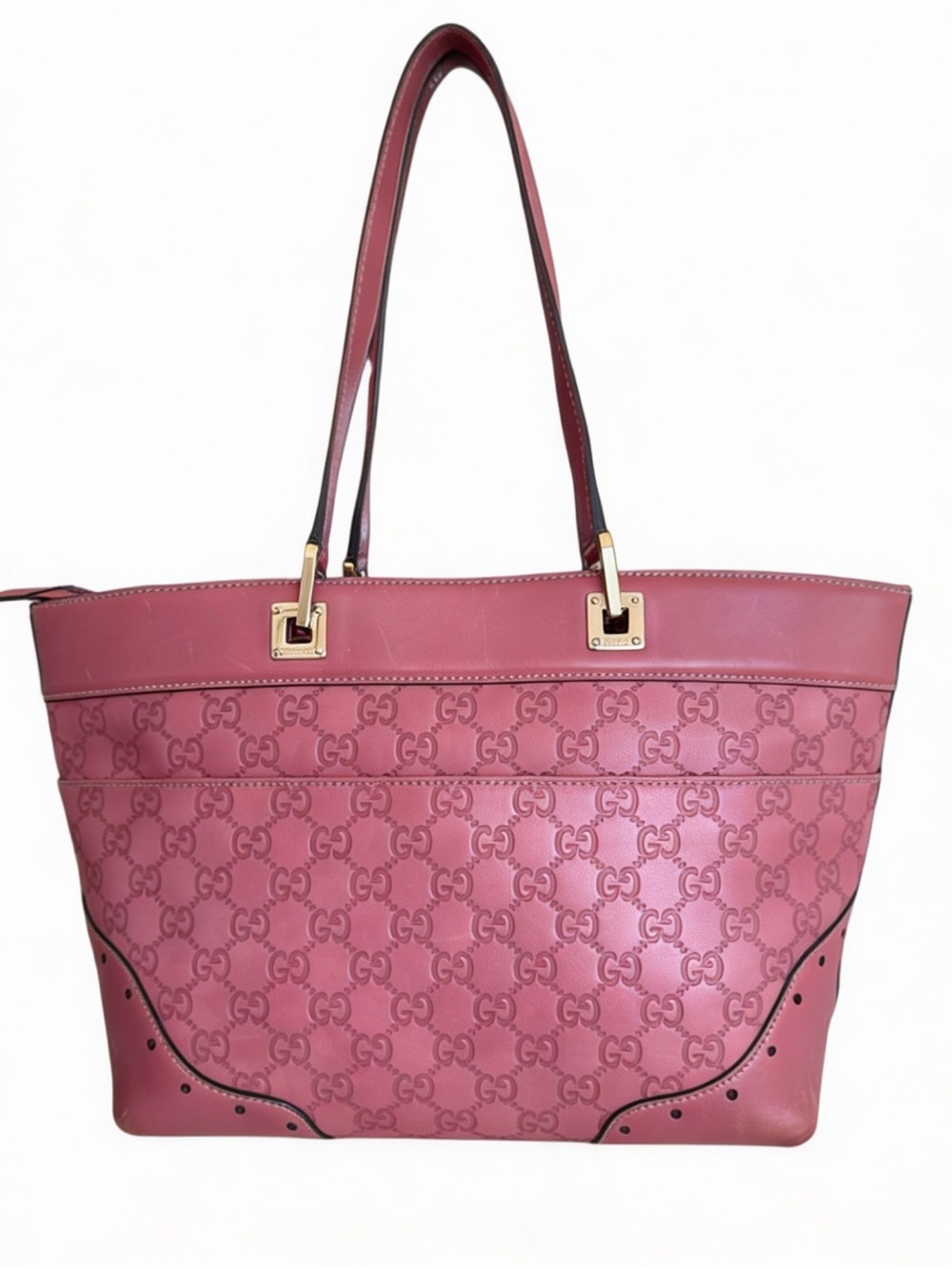 Authentic Gucci Guccissima Leather Horsebit Hobo Tote - Picture 2 of 16